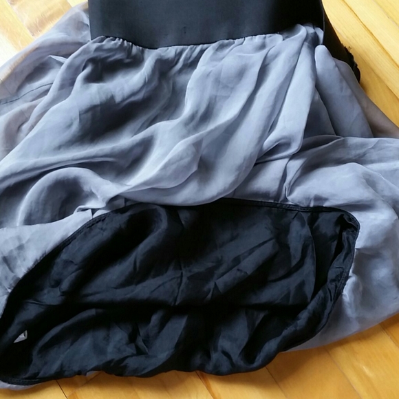 Zara Grey Balloon Skirt size L - Picture 4 of 5